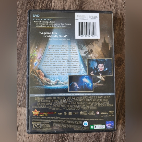 Disney Live Action Maleficent DVD Movie - Picture 3 of 3